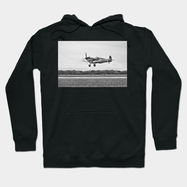 Curtiss P-40 Warhawk Fighter Air Plane Hoodie by Design A Studios